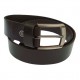 Men's Black/Dark Tan Real Leather Handmade Belt Zest-MHB-002