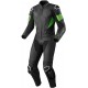ZEST365 Men's Fashion Motorbike Real Leather One Piece Suit with Armour Protect Zest-MHBS-001