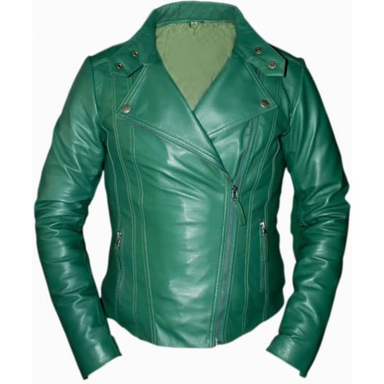 Made-to-measure|Women's Biker/Fashion Real Leather Handmade Jacket Zest-WHJ-003