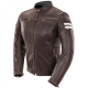Made-to-measure|Men's Black/Brown Real Leather Handmade Jacket Zest-MHJ-004