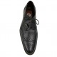 Real Leather Black Brogues Italian Design ZEST-MHS-027