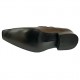 Black/Brown Single Buckle Real Leather Italian-Designer Shoes ZEST-MHS-007