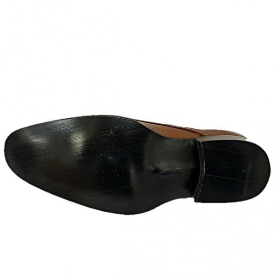 Dark Tan Designer Italian Smart Shoes ZEST-MHS-026